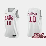 Maillot de Basket #10 Garland Cavaliers 22-23 Blanc